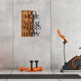 Wallity Do More Of What Makes You Happy Negro y Nogal